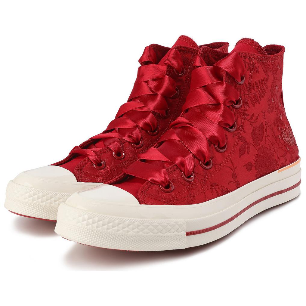 New Converse 1970s High Top Canvas Shoes Unisex Red A12777C