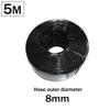 Outdoor Misting Cooling System Garden Irrigation Watering 8mm Brass Atomizer Nozzles Connector Kit for Patio Greenhouse