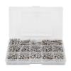 Kit de Sortimento de Parafusos M3 Aço Inoxidável 304 Parafusos de Soquete Sextavado Porcas Arruelas Conjunto Combinado