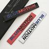 3D Metal Car Logo Bluemotion Emblem Car Rear Trunk Badge Fender Side Sticker Auto for VW Accessories NG5
