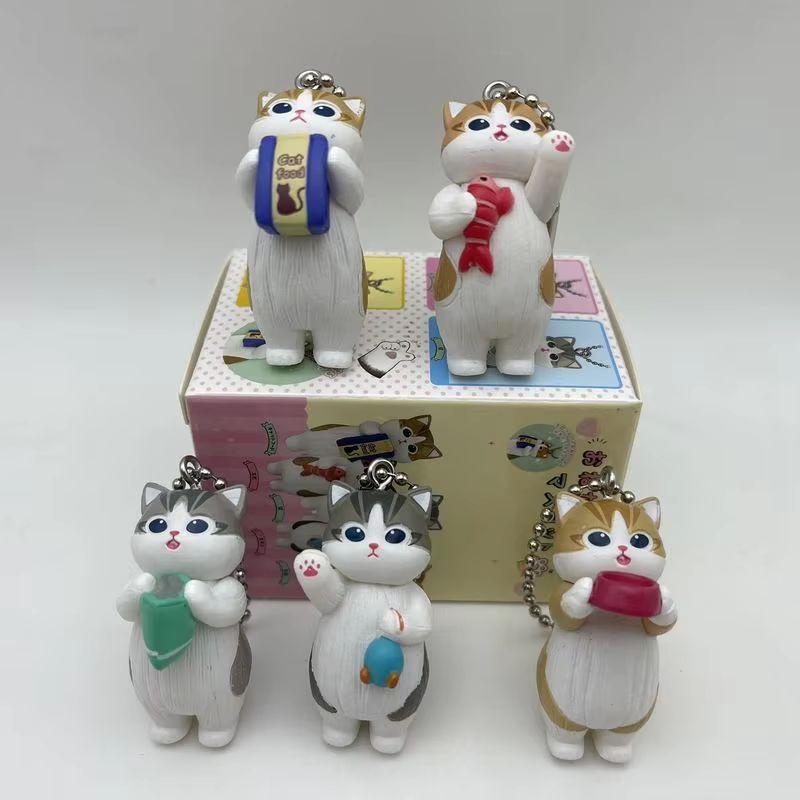 New Mofusand Cat Food Series Blind Box Anime Character Accessories Cute Doll Handmade Model Decoration Toy Collectible Gift