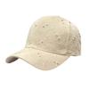 Trendy Little Flower Ladies Sun Hat Rhinestone Decoration Elegant Baseball Cap Adjustable Golf Cap Sisters Gifts