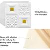 1-10Pcs 70cmx1m 3D Self-adhesive Foam Panel Wallpaper Waterproof and Moisture-proof Ceiling Sticker Room Bedroom Home Decoration