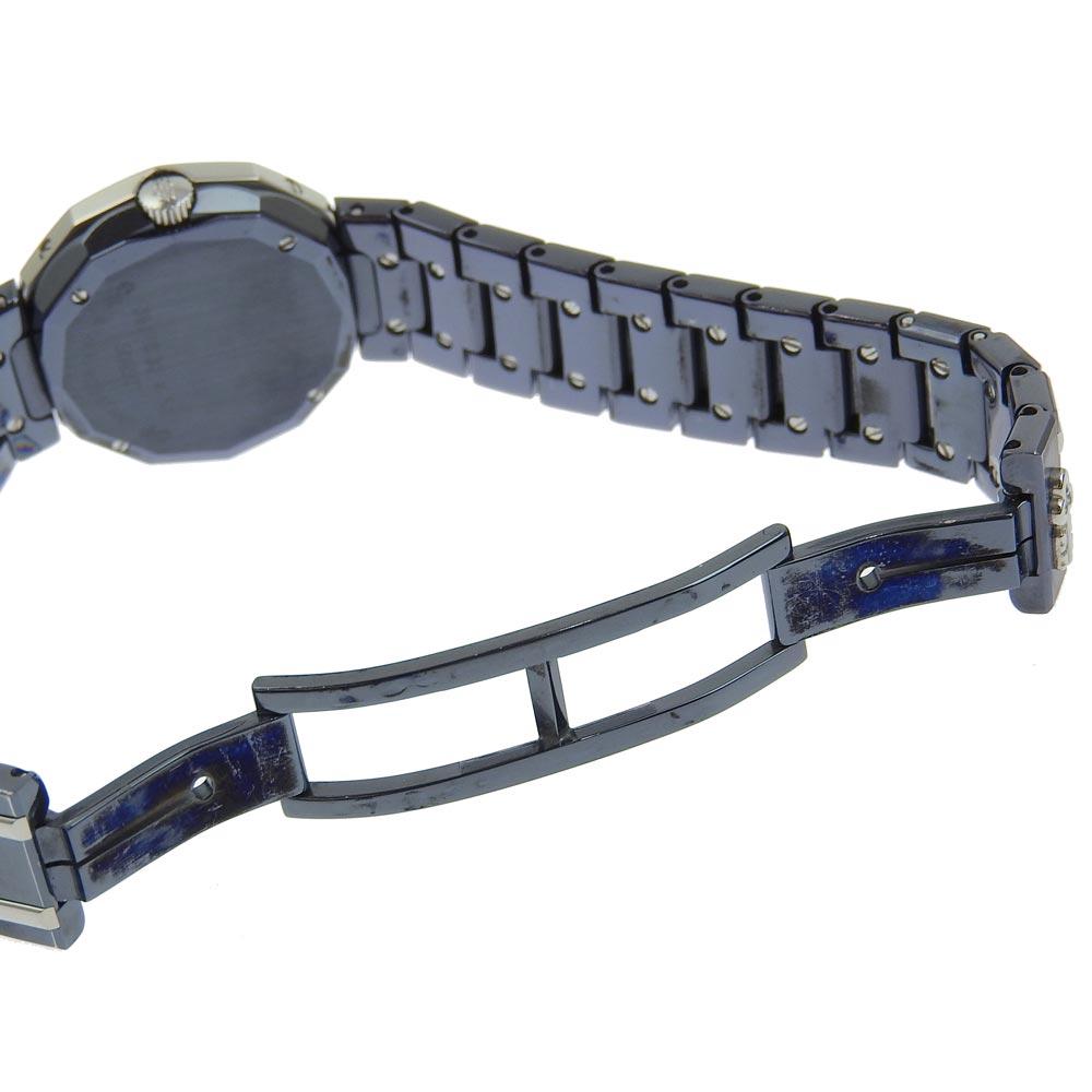 Corum Admirals Cup Watches 39.610.30 V-50 Navy/Silver NavyDial Stainless Steel/Gun Metal Blue Quartz Analog Display Women Used