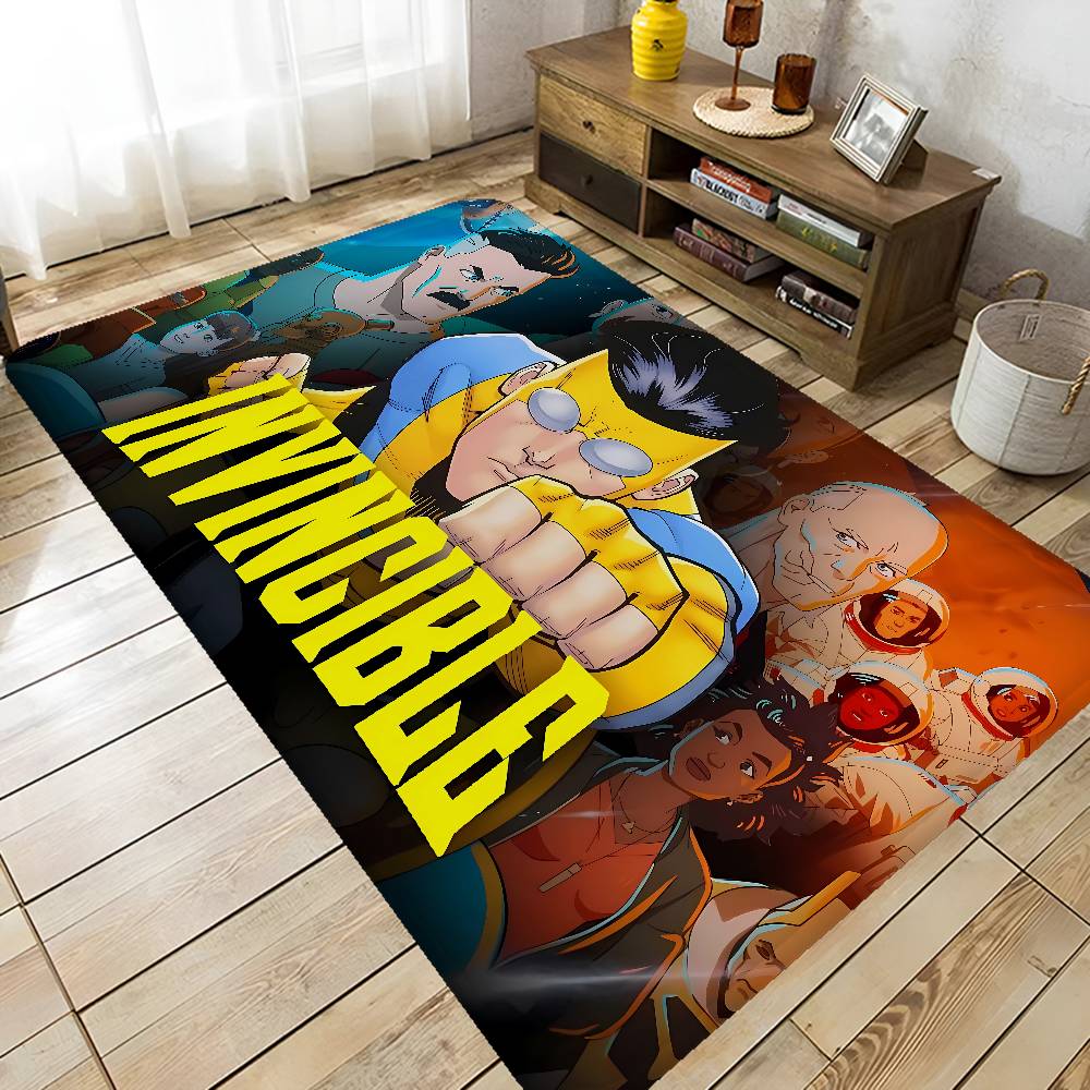 Superhero TV I-Invincible Floor Carpet Nordic Style Home Doormat Bathroom-Toilet Mats Bedroom Hotel Decor Mat