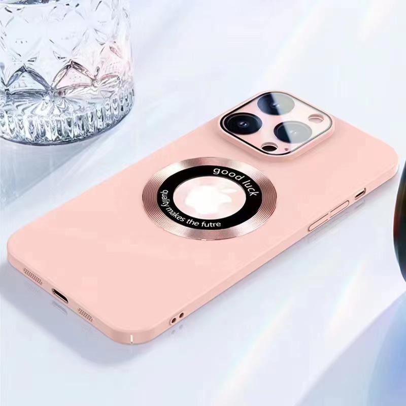 Applicable To IPhone 16 Crystal Shield Leakage Mark Magnetic Suction Mobile Phone Case Matte Apple 15 ProMax Full Inclusive Anti Fall Protection Case