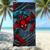 Toalla de Playa con Estampado de Dibujos Animados de Marvel Spider-Man, Natación en la Costa, Secado Rápido, Suave y Agradable para la Piel, Playa de Vacaciones