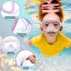 PC Glass Child Diving Mask with Nose Cover Pool Swim Eyewear Kids Swim Goggles  for Youth
