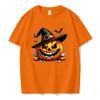 Trick or Treat Halloween T Shirts PumpkinCandyBonesSkeletonfunny Halloween Costume Cotton Men Women  Tops Graphic T Shirts