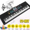 61 Keys Digital Music Electronic Keyboard Kids Multifunctional Electric Piano for Piano Student with Microphone Function
