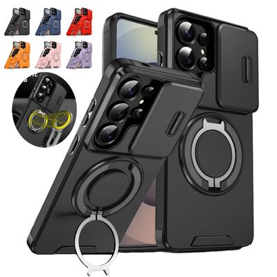 Custodia Magnetica con Protezione Fotocamera Blindata Militare Per Samsung Galaxy S26 S25 FE S24 S23 S25 Ultra S22 Plus S21 A56 A36 A16 Copertura