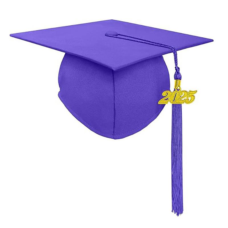 2025 Academic Hat Headwear Academy Souvenir Caps Cosplay Supplies Charm Ornament Diy Fringe Graduation Dress Ceremony Hat Master