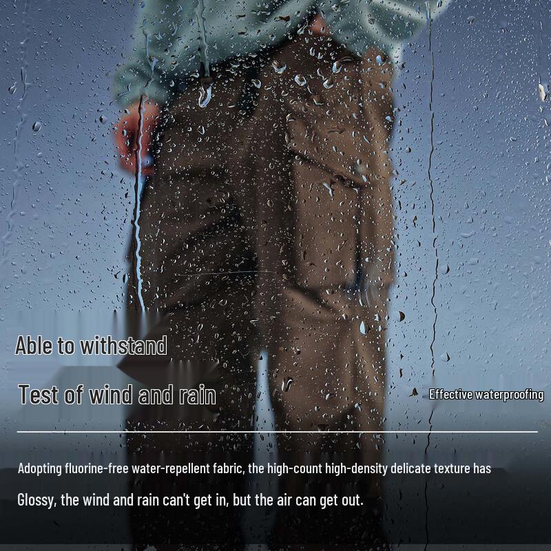 NVG·YOUNG Men's Waterproof Outdoor Straight-Leg Casual Pants