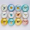 Mini Sucker Wall Clock Bathroom Anti-Fog Waterproof 7cm Kitchen Toilet Living Room Waterproof Small Quartz Table Sucker Clock