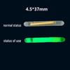 Ocean Glow Night Fishing Float Set: 5 Fluorescent Light Sticks with Holders