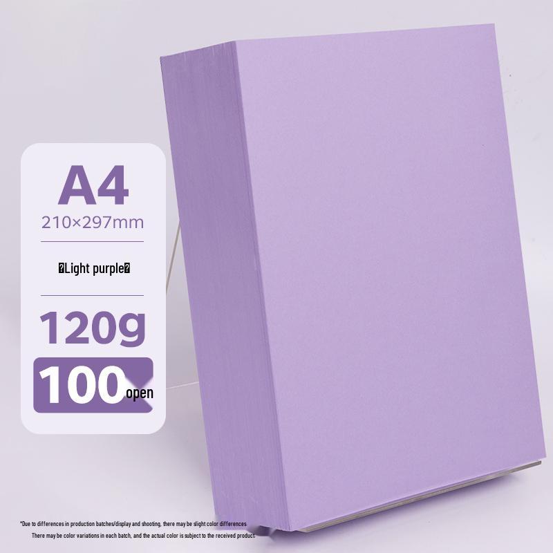 A4 Assorted Color Thickened Origami Paper 80g/120g/150g - Pink, Red, Blue