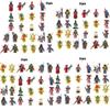 24pcs Phantom Series Ninja Building Blocks Plastic Toy Figures For Children Height)