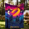 1PC The Lord of the Rings Outdoor Blanket Lightweight Flannel, Soft & Warm, All Season Use for Sofa