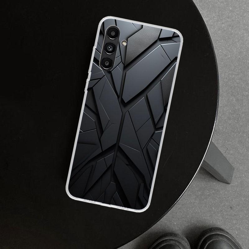 Forged Carbon Pattern Phone Case Cover for Samsung Galaxy A17 A16 A26 A36 A56 A57 A37 A15 A25 A35 A55 A14 A24 A34 A54 A13 A23 A3