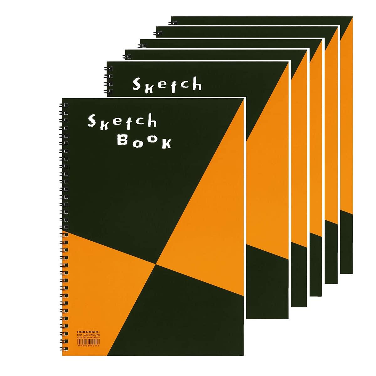 

Maruman Sketchbook A4 S131 of 6 [Set books] білий