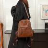 Women's Tassel Backpack Large Capacity Commuter Bag