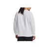 Under Armour Figurbetontes Sweatshirt für Herren mit Logo-Print, Rundhalsausschnitt und langen Ärmeln, Weiß 1379755-100