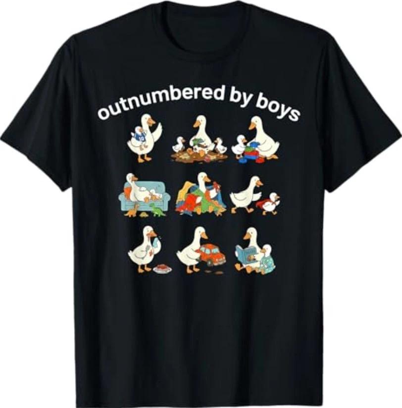Outnumbered by Boys T-Shirt S