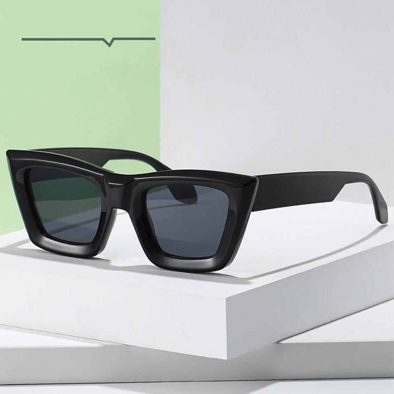 New Women Cat Eye Sunglasses Small Frame Gradient UV Protection Personalized Fashion Sunglasses M6254