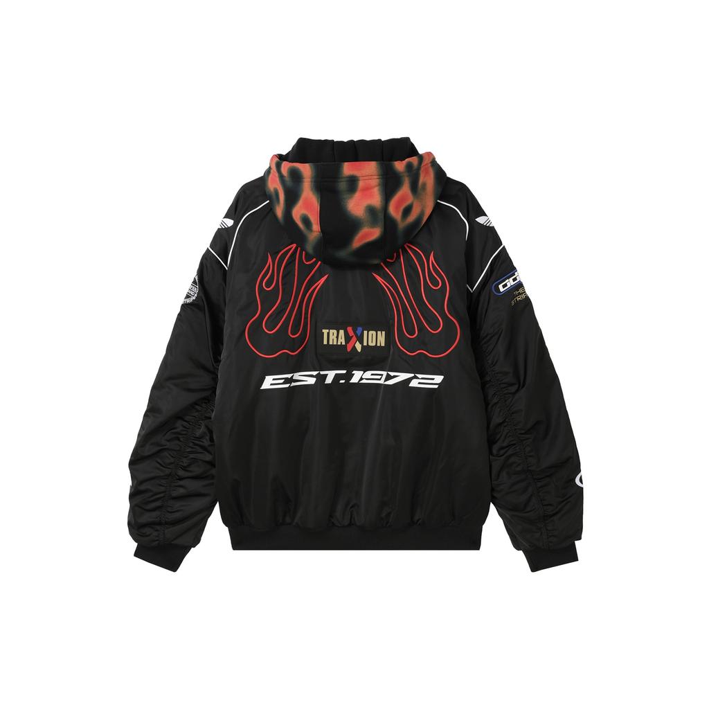 adidas Rasant Moto Bomber Jacket Black Women Outerwear JW9747