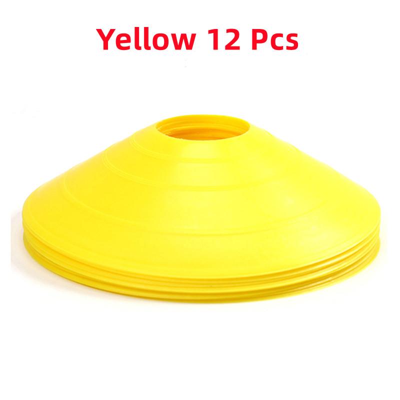 12 Stück Hindernisvermeidung Sport Kinder Fußball Rollschuhlaufen Trainingsausrüstung Professioneller Pylon Agiles Sportzubehör