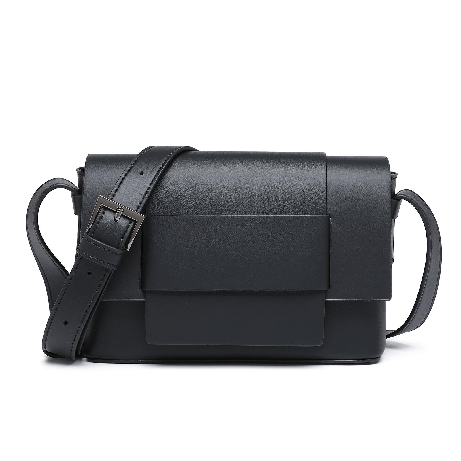 Advanced Texture, Simple Black Small Square Bag, Women s Trendy and Versatile Woven Commuting Shoulder Bag, Crossbody Bag чёрный