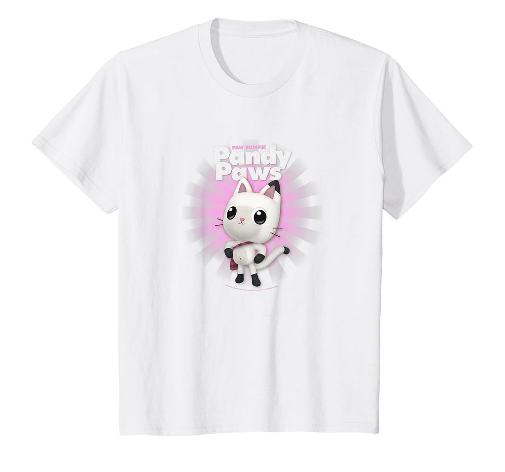 Kids Dollhouse Pandy Footprint Portrait Gabby's T-Shirt
