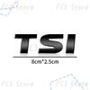 New 3D ABS Plastic Car Styling TSI Logo Emblem Rear Bumper Trunk Badge Sticker For VW Volkswagen Golf 4 5 6 MK6 MK7 Jetta Passat GJ4