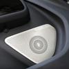For Citroen C5 Aircross 2017- Stainless Car Door Panel Loudspeaker Pad Speaker Cover Trim Frame Sticker Moulding