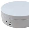 360 Degree Rotating Motorized Display Stand 12cm Automatic Revolving Platform USB Charging/Battery Operated for Live Video