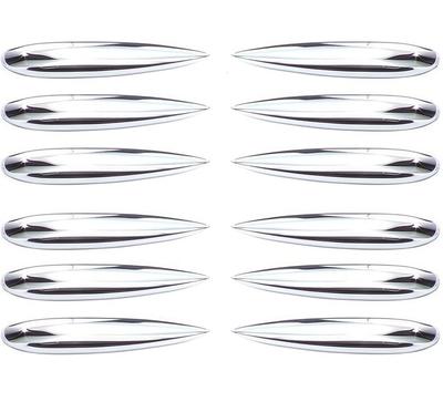 EOMECUIGAO Vortex Generator Car Set of 12 Universal Clear Flow Aerodynamic Anti-Scratch Guard Door
