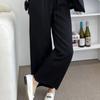 Shop   Women S Linen elaStic waiSt Wide Leg pantS Wdm Wpt Kyi80147