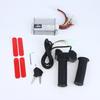 1 Set Diy Accessory 36V 1000W Brush E-Bike Controller And Multifunction Thumb Throttle Grip With Lock Electric Quantity Display