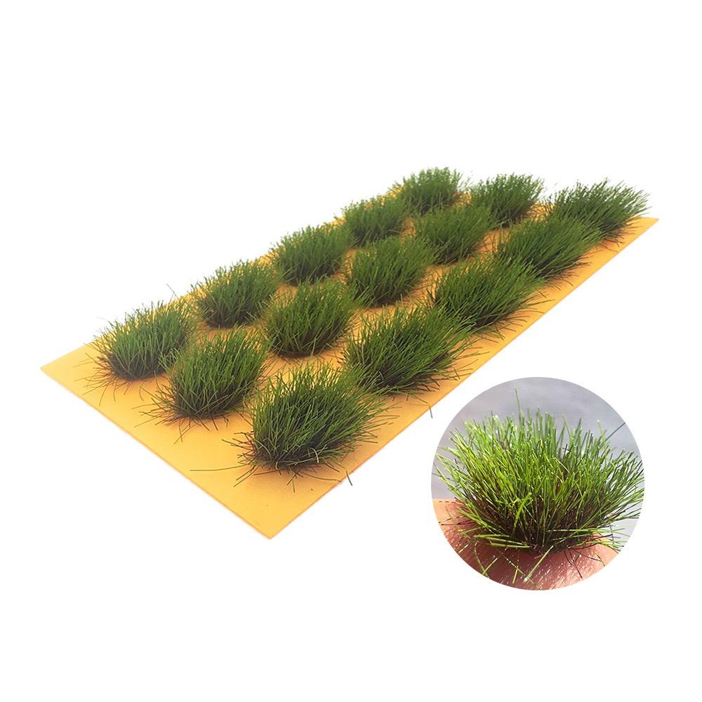 Nylon Artificial Grass Tufts DIY Grass Cluster Multicolor Grass Tufts Model