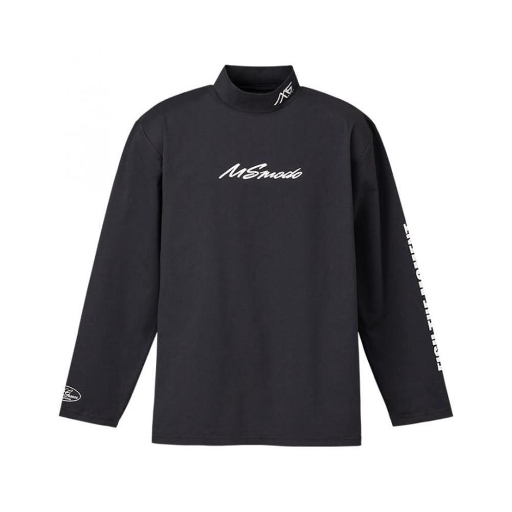 

Evergreen MS-modo Dry Mock Neck Long T-Shirt, Size M, Black
