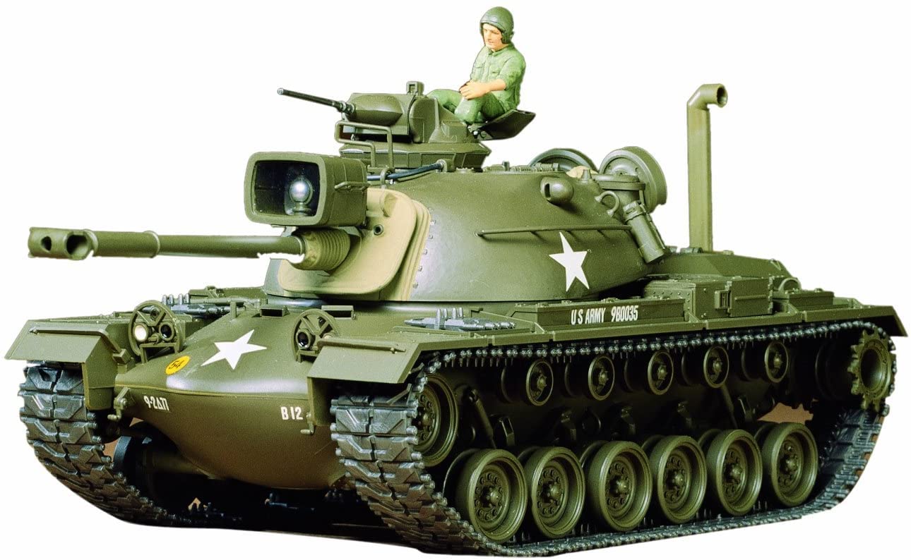 

Tamiya 1/35 Military Miniature Series No. 120 U.S. Army M-48A Patton Tank Plastic Model 35120