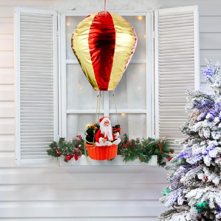 Heißluftballon Decke Weihnachtsmann Weihnachtsdekoration Anhänger Schwebende Himmel