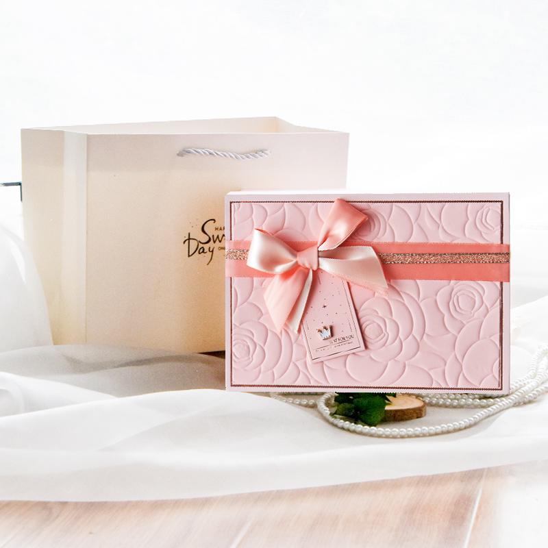 Pink Large Gift Box for Birthdays or Valentine's - Perfect for Sending To Girlfriends