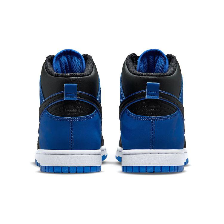 Nike Dunk High SE Hyper Royal Camo Men Sneakers Black White DD3359-001