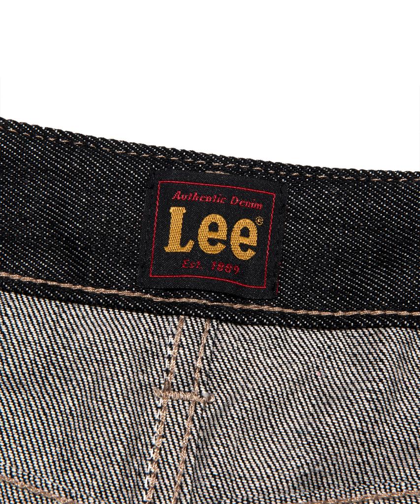 Lee Denim Belt Long Skirt Black