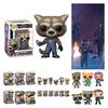 Pvc Material Guardians Of The Galaxy 3 Figures Rocket And Groot Pops