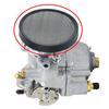 A28G-Motorcycle Carburetor Air Filter Carburetor Air Filter Withnet Air Filter Velocity Stack Withnet Silver