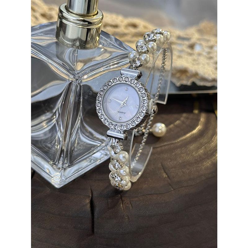 Reloj ovalado de moda para mujer, pulsera de temperamento, reloj de cuarzo, una pieza