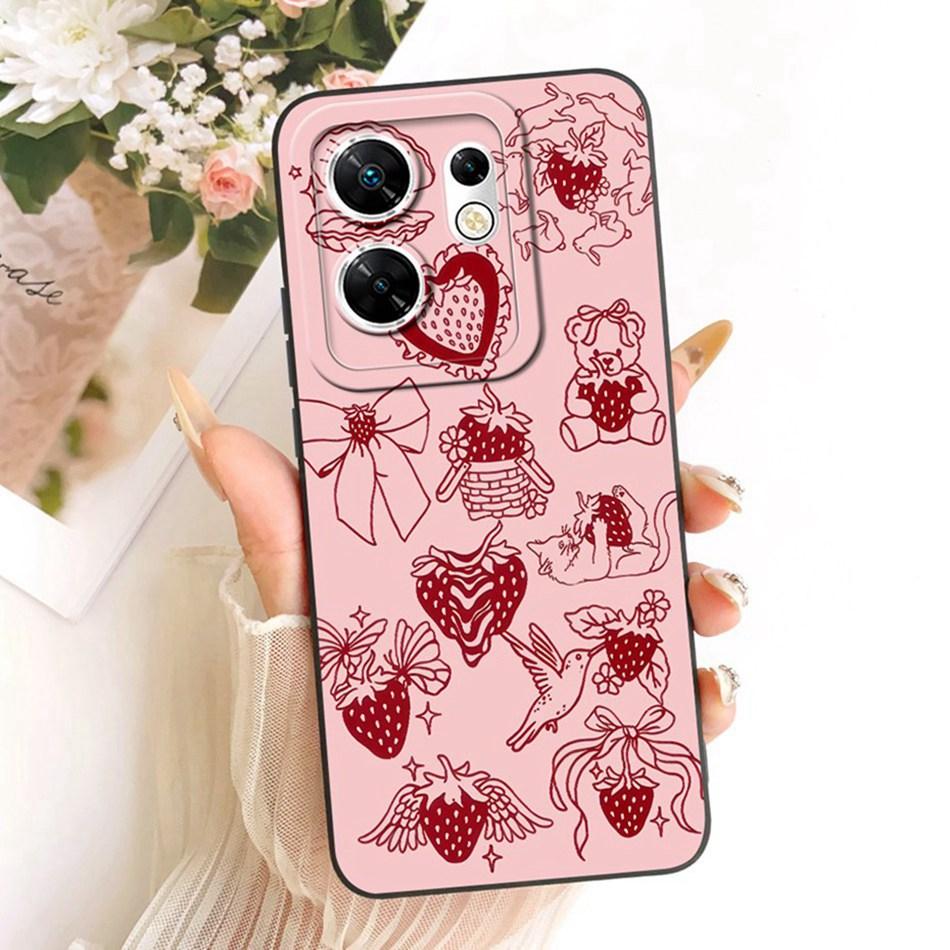 For Infinix Zero 30 4G 5G X6731 X6731B Fashion Dusk Beach Painting Phone Case For Infinix Zero30 Soft Silicone Covers Bumpers