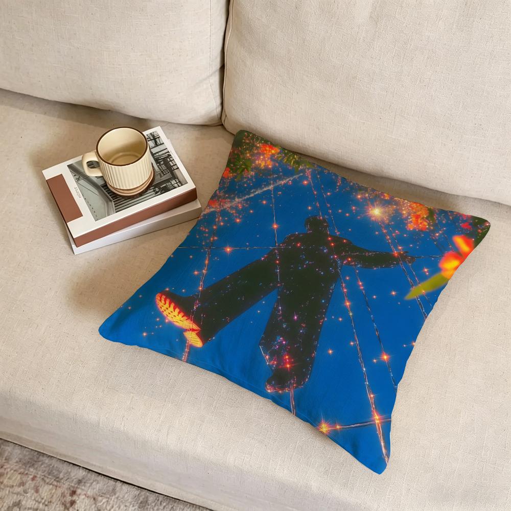 B-Blank Embrace Cushion Cover Fabric Soft Furnishing,Pillowcase, Cushion Cover, Sofa Pillow, Home Decoration